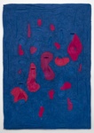 <i>Untitled</i>, 2014, cast paper, pigment and dye, 40 x 28 inches